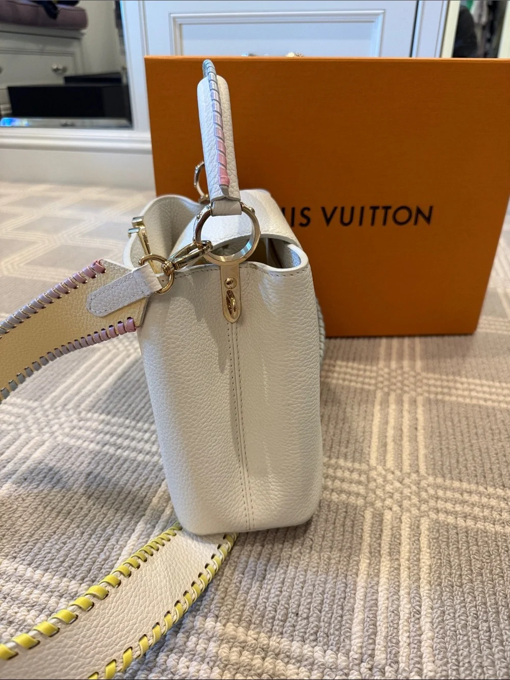 Louis Vuitton Taurillon Capucines BB satchel